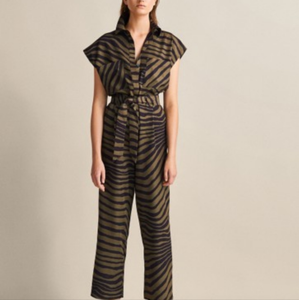 Massimo Dutti Zebra jumpsuit